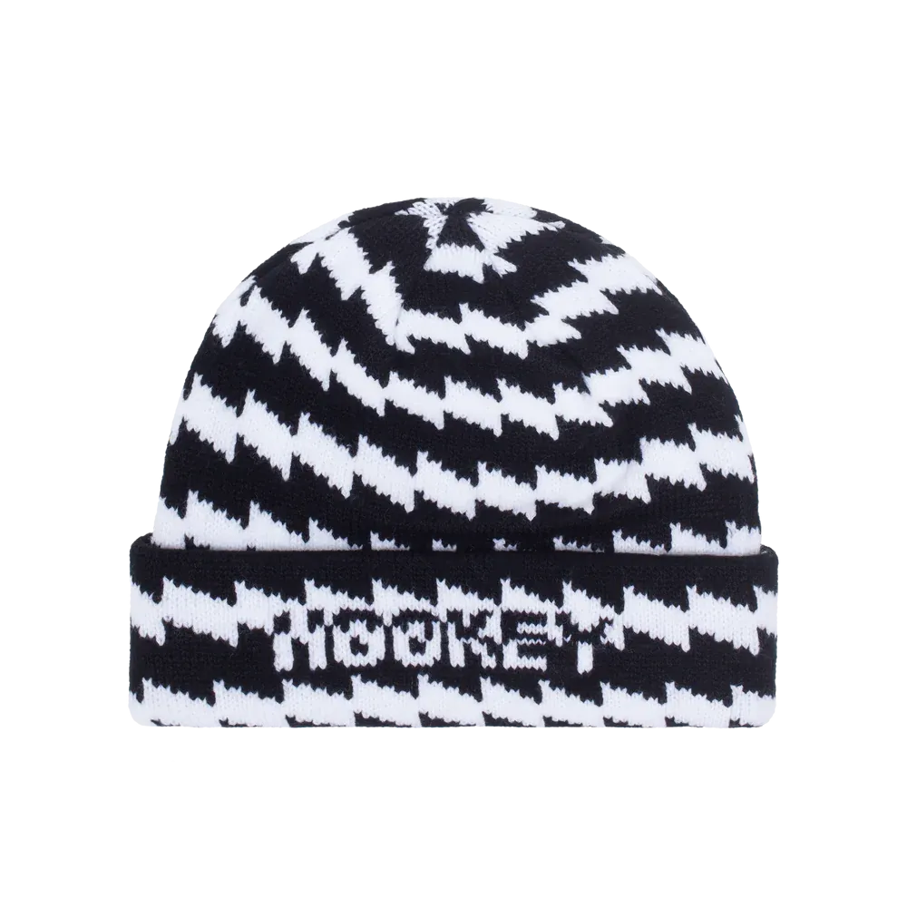 Hockey Stress Beanie Black/Glow in the Dark