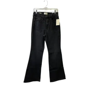 Jeans Flared By Universal Thread In Black Denim, Size:6