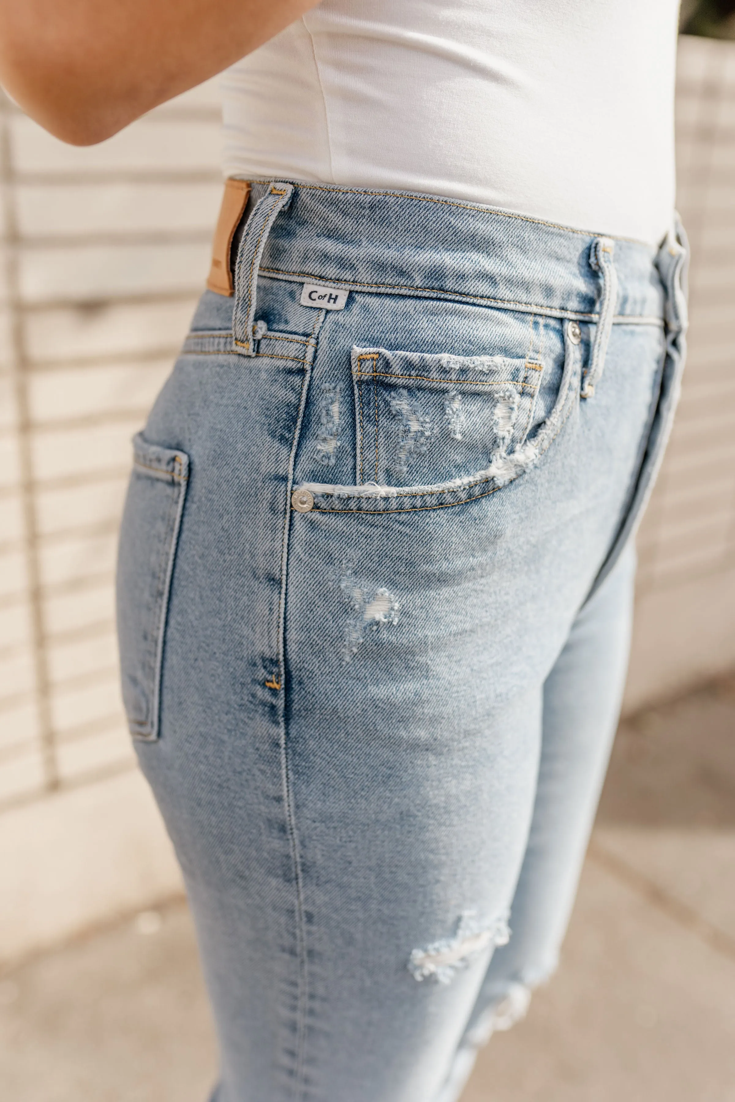 Jolene High Rise Vintage Straight Jean