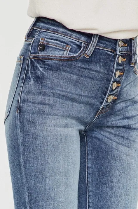 KanCan High Rise Skinny Straight Jean