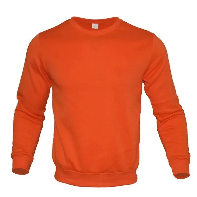 Men's sweater, round neck long sleeve casual jumper