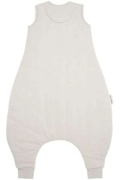 Meyco Baby Winter Sleep Overall Jumper Slub - Greige - 80cm