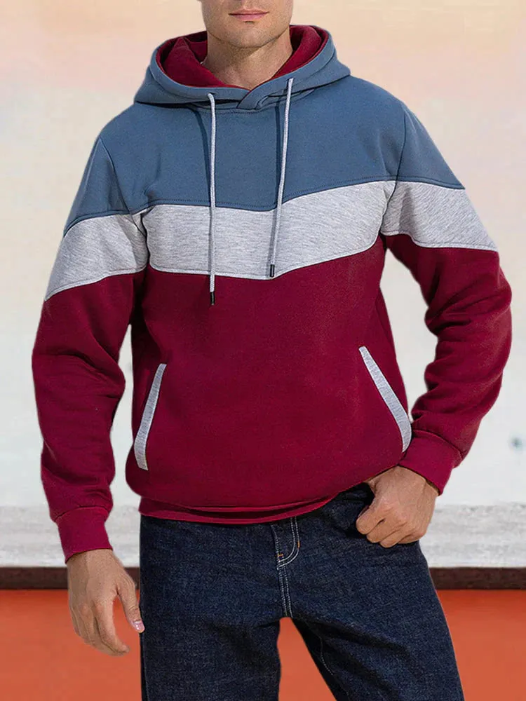 Multicolor camo hoodie jumper