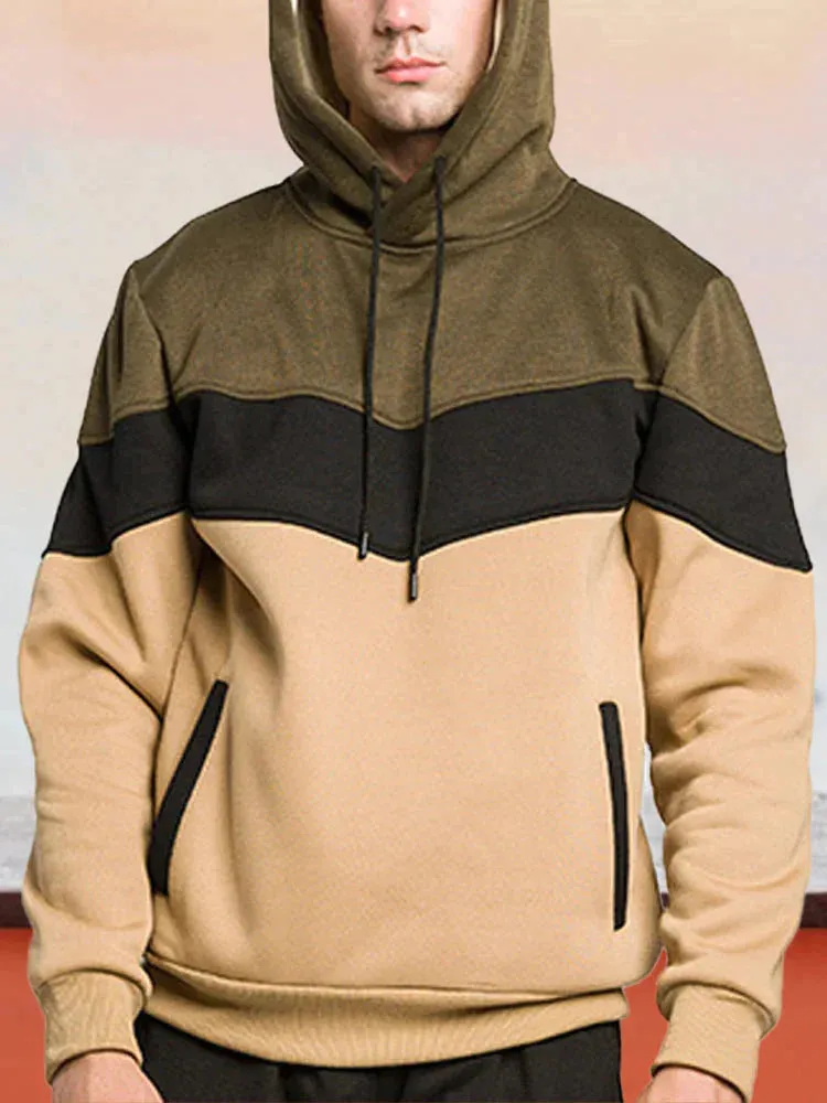 Multicolor camo hoodie jumper