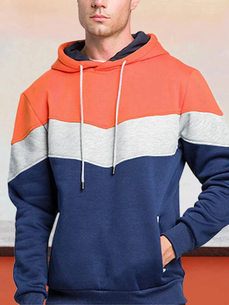 Multicolor camo hoodie jumper