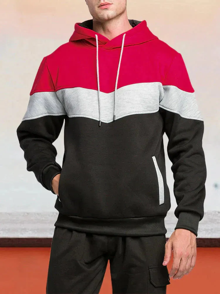Multicolor camo hoodie jumper