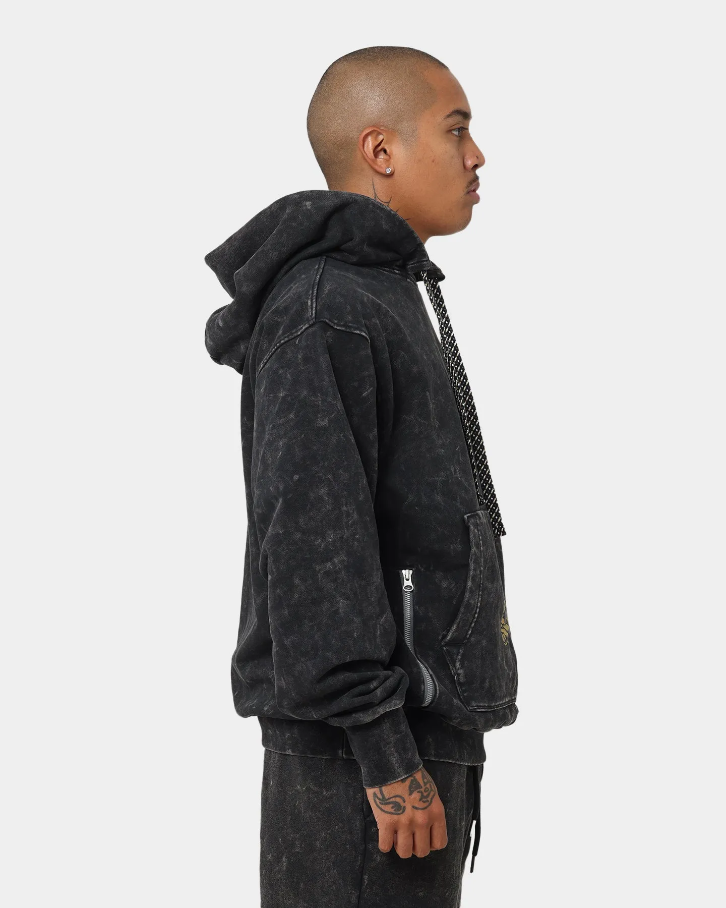 Nike Dri-Fit Standard Issue Premium Hoodie Black/Iron Grey