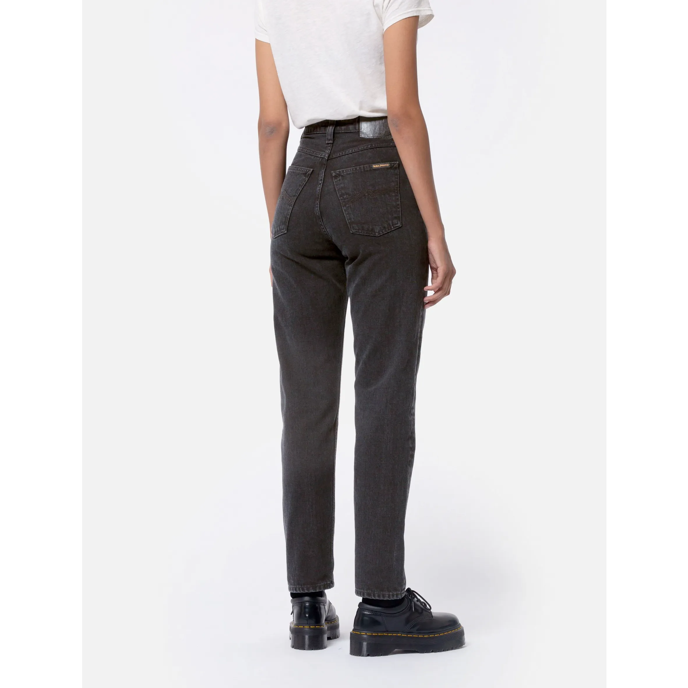Nudie Breezy Britt (black worn), 113322