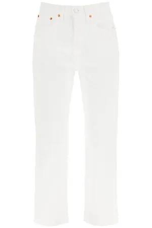 Re/Done 70S Stove Pipe Jeans