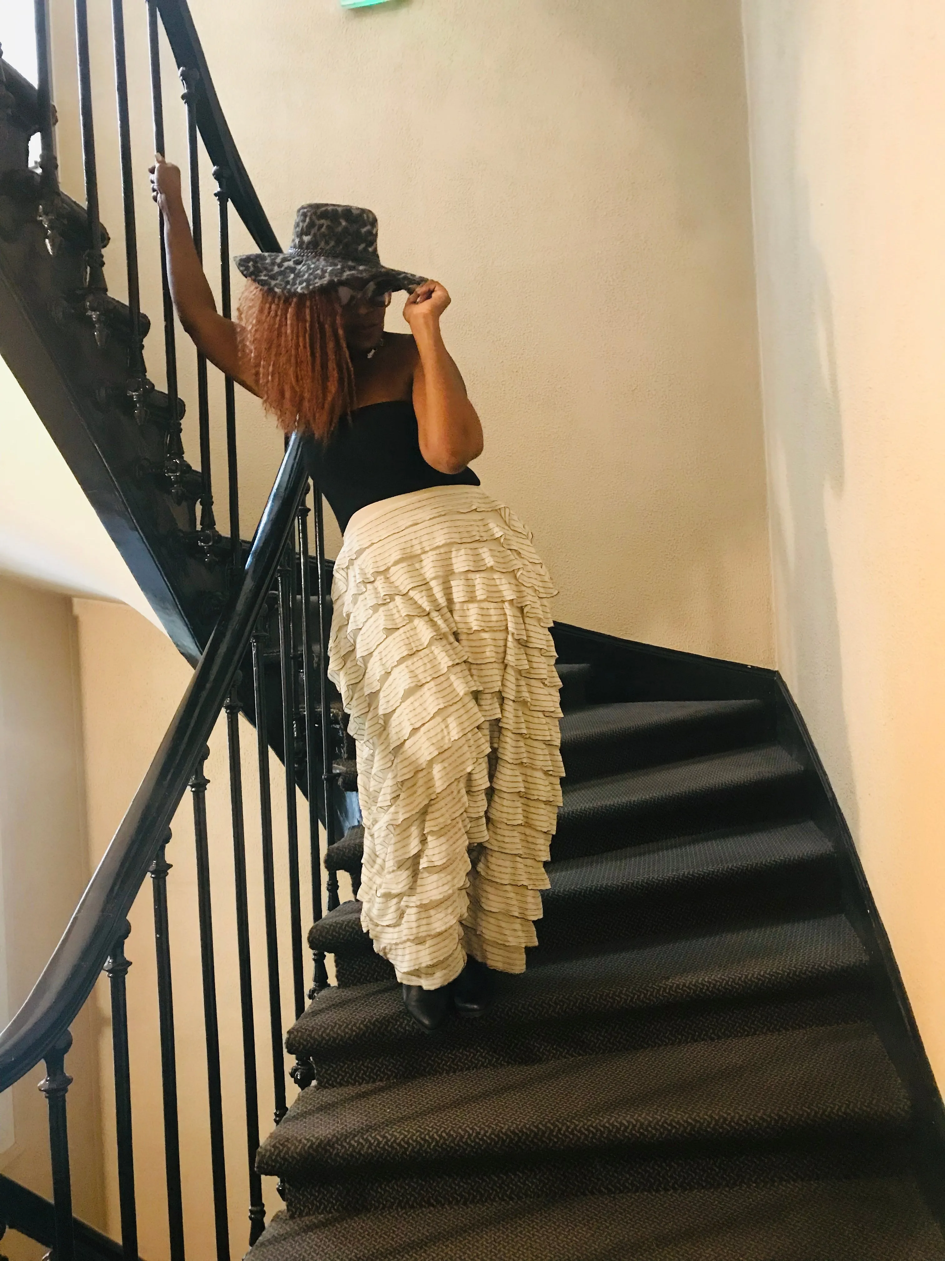 Ruffle Harem Jumper