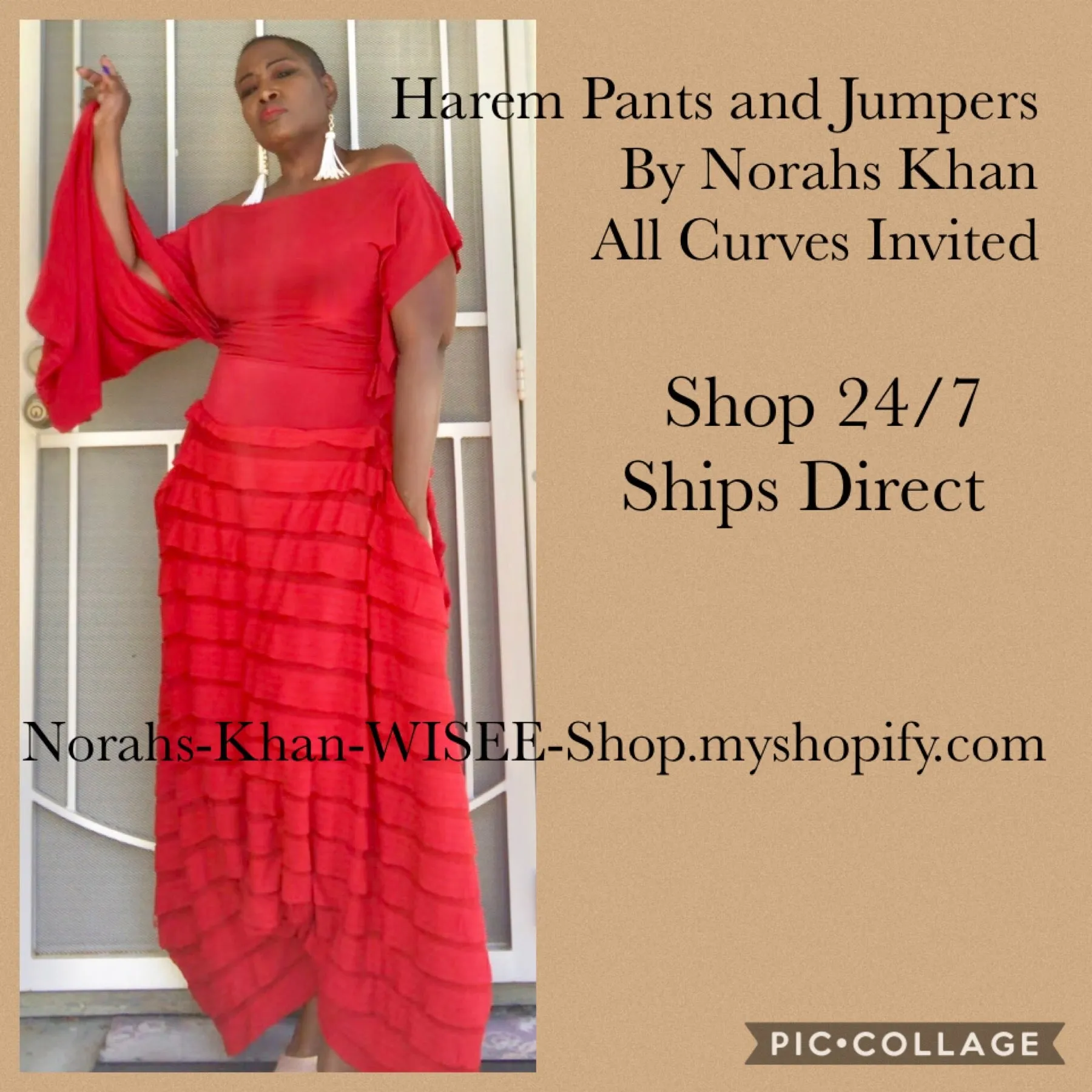 Ruffle Harem Jumper