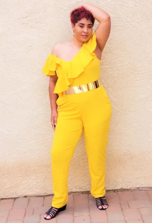 Ruffle Jumpsuit