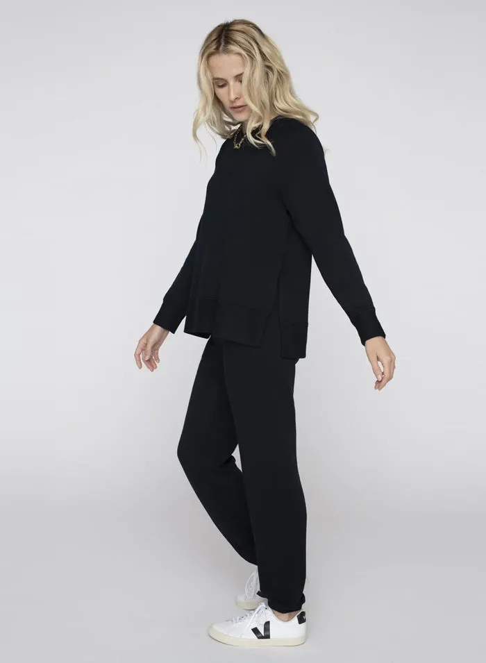 STATESIDE Softest Fleece Pocket Pant BLACK
