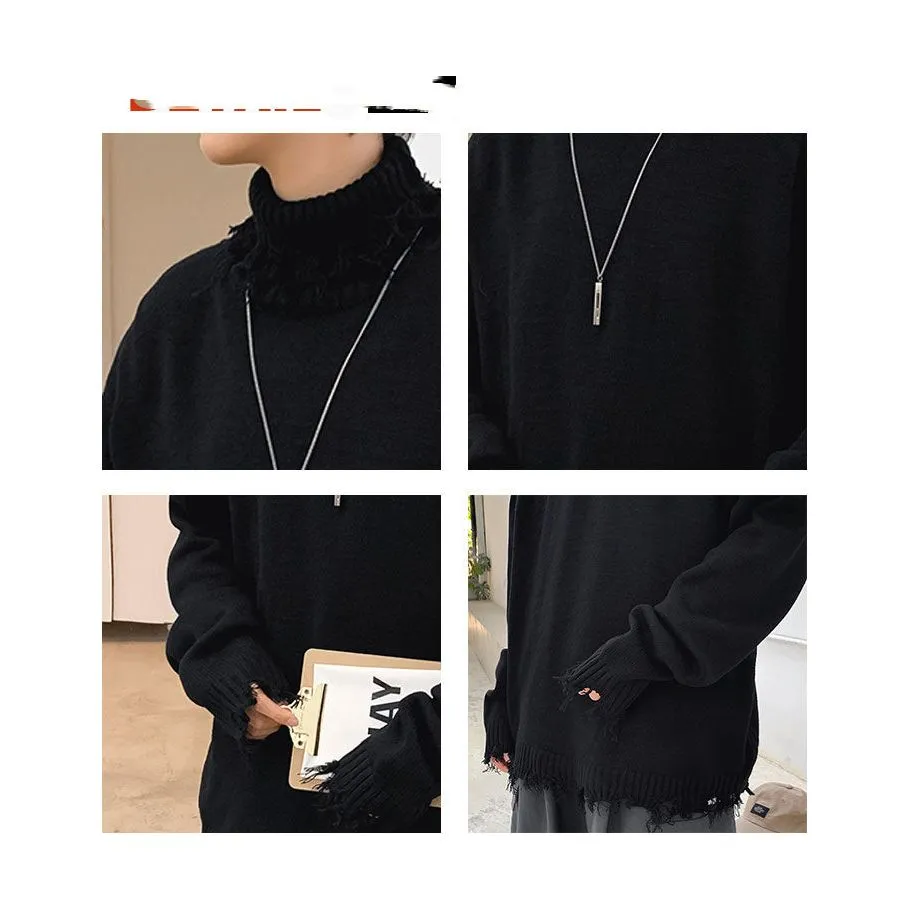 Trend Personality Pullover Loose Bottoming Shirt
