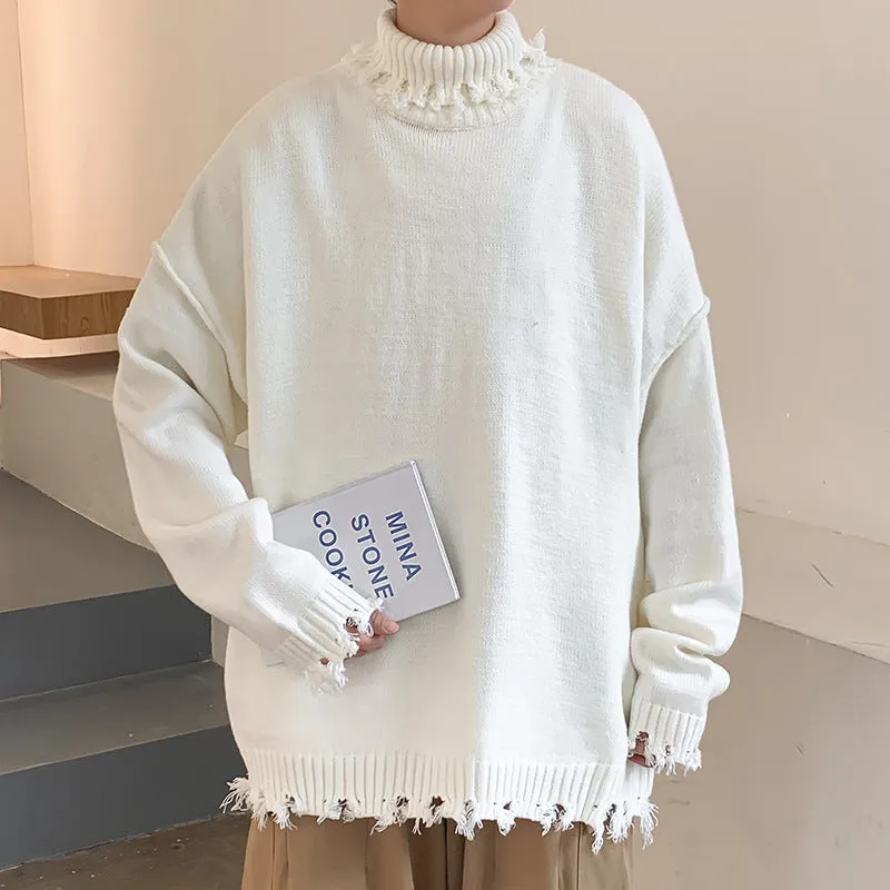 Trend Personality Pullover Loose Bottoming Shirt
