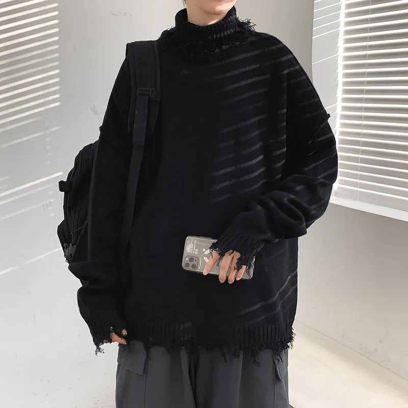 Trend Personality Pullover Loose Bottoming Shirt