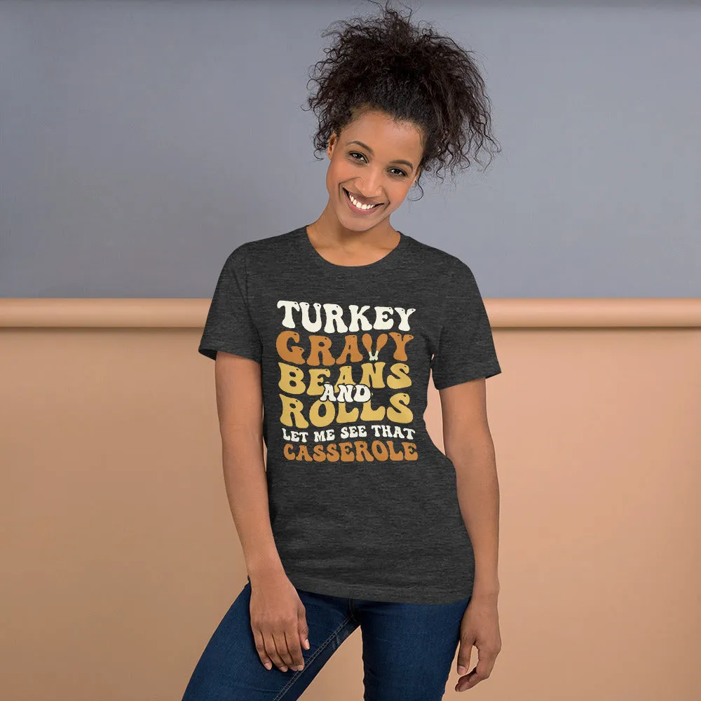 Turkey Gravy Thanksgiving Tee