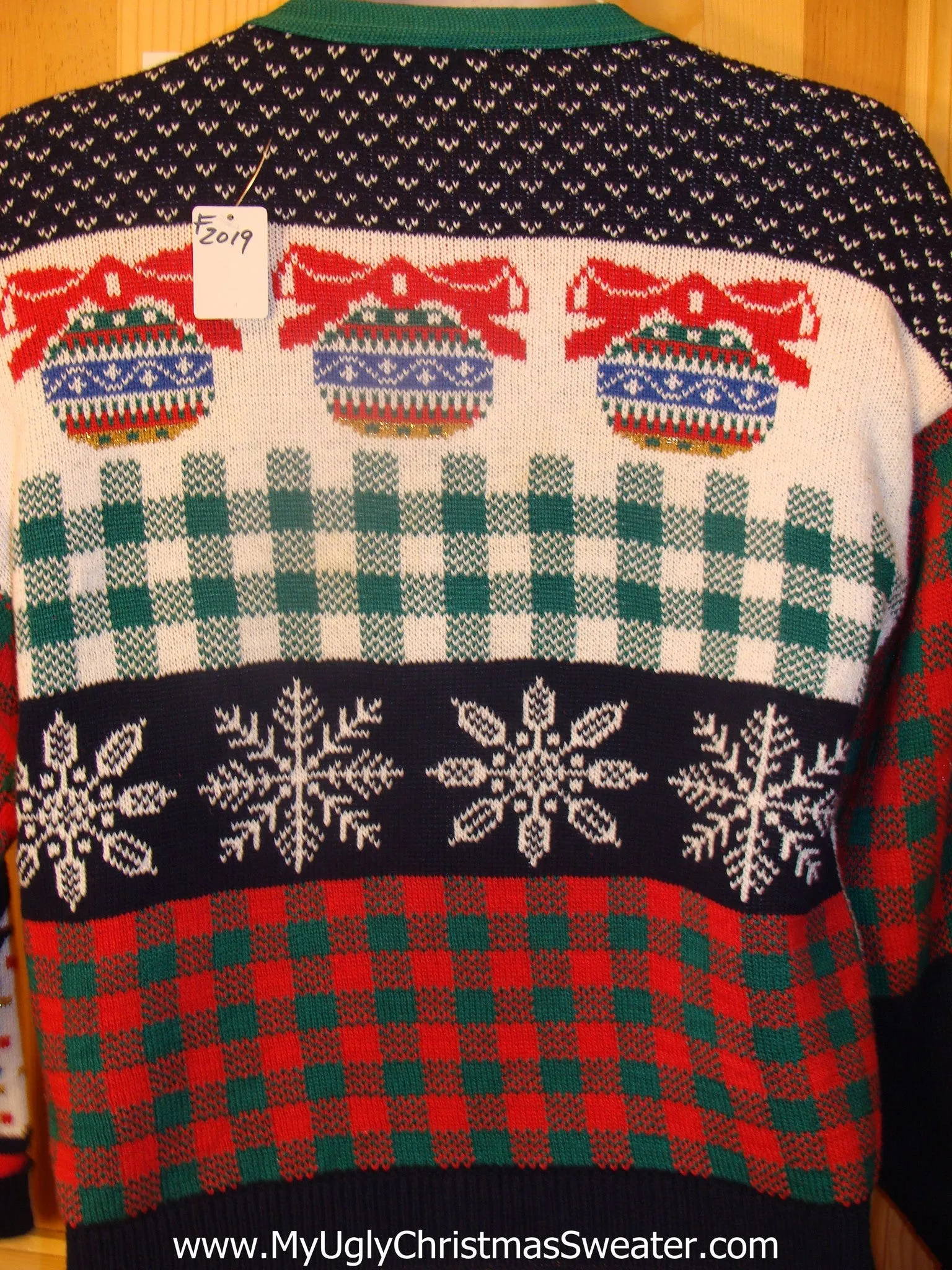 Ugly Christmas Sweater Party Jumper 80s Horrible Cardigan
