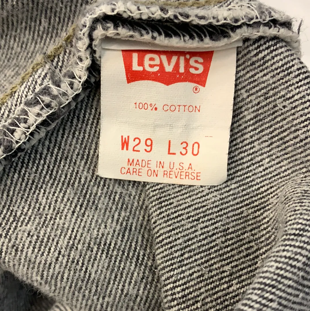 Vintage Levi’s 501 Denim Jeans - 29in