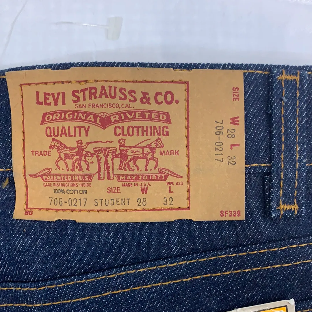 Vintage Levi’s 706 denim pants - 28in