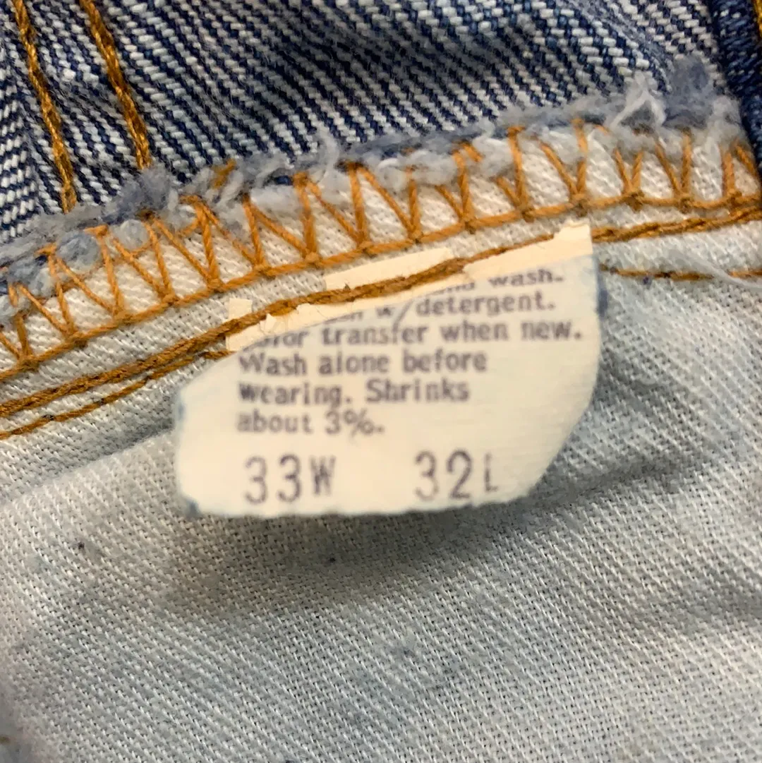 Vintage Levi’s Denim 517 Jeans - 33in