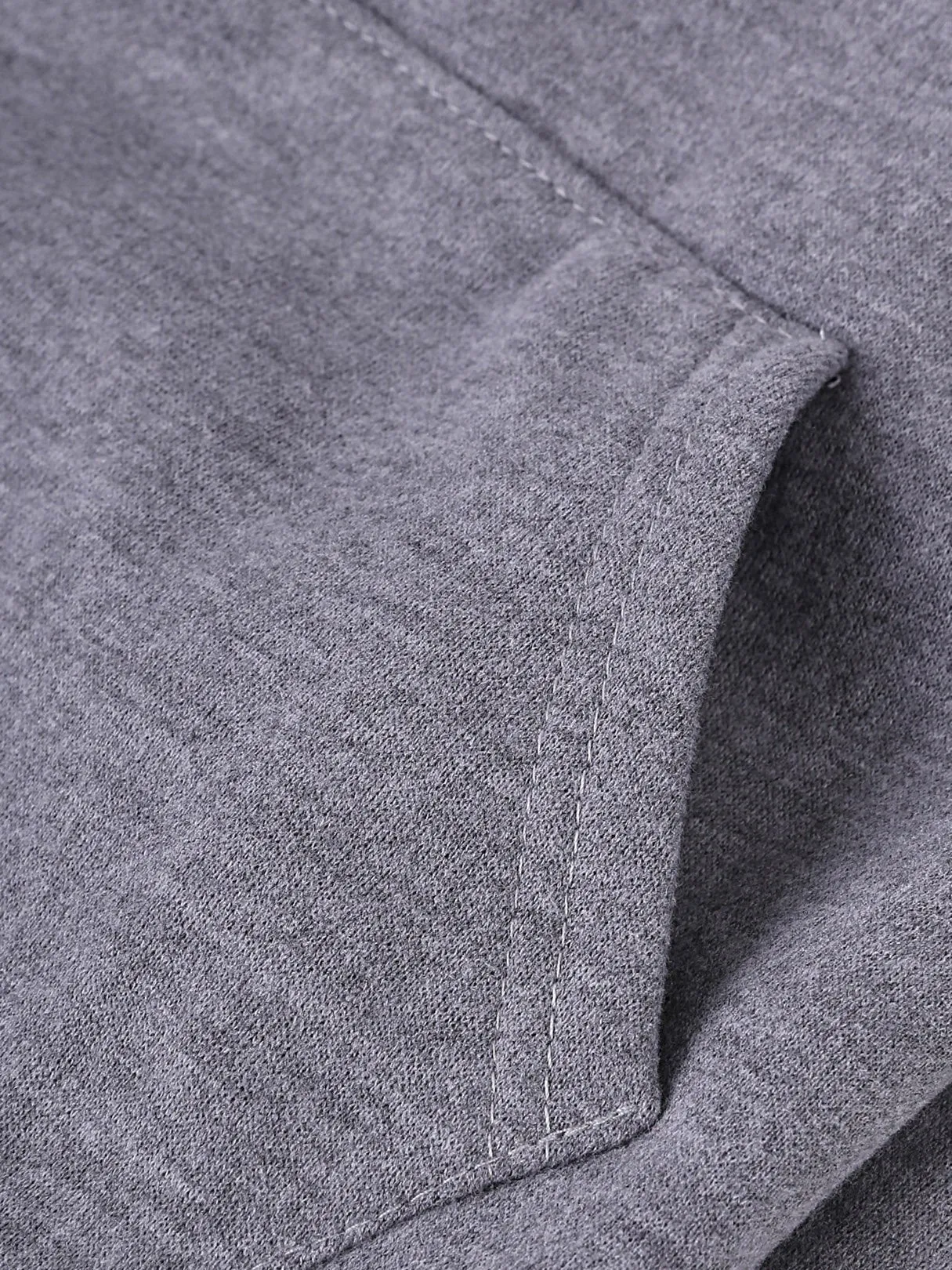 Wholesale Grey Pullover Long Sleeve Printed Hooded Shirt Dress