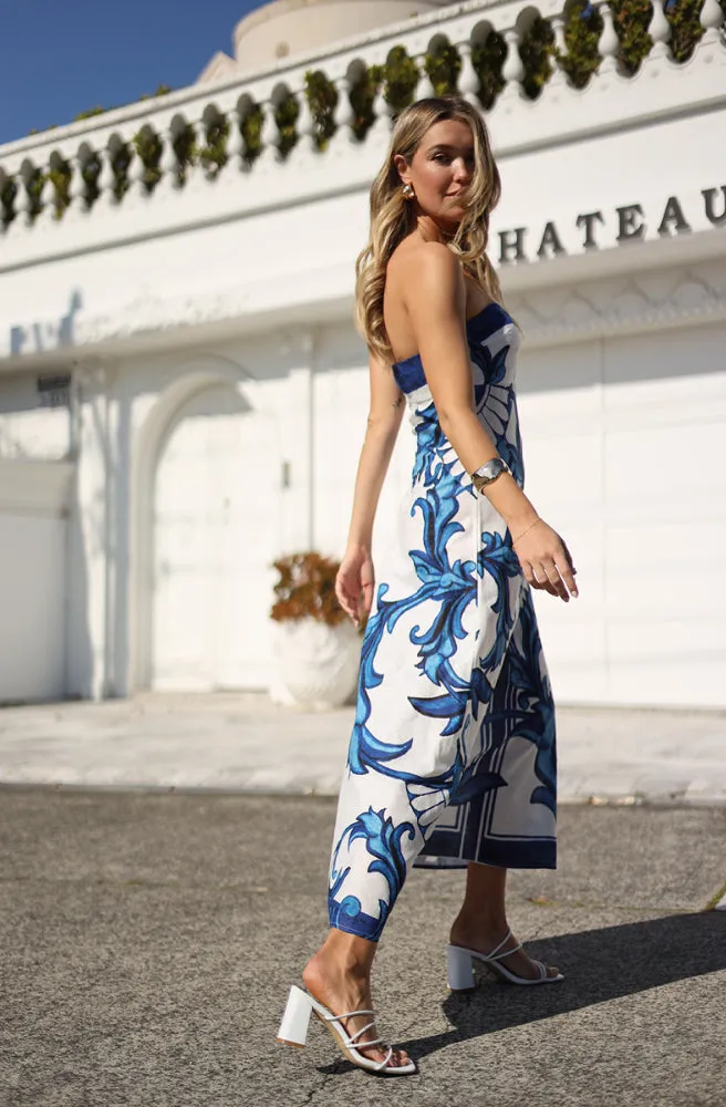 Zanya Maxi Dress Sapphire