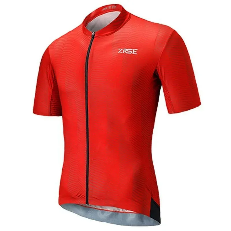 ZRSE Men Cycling Jersey MTB Bicycle Clothing Bike Shirt Racing Maillot Jumper Short Sleeve Male Summer